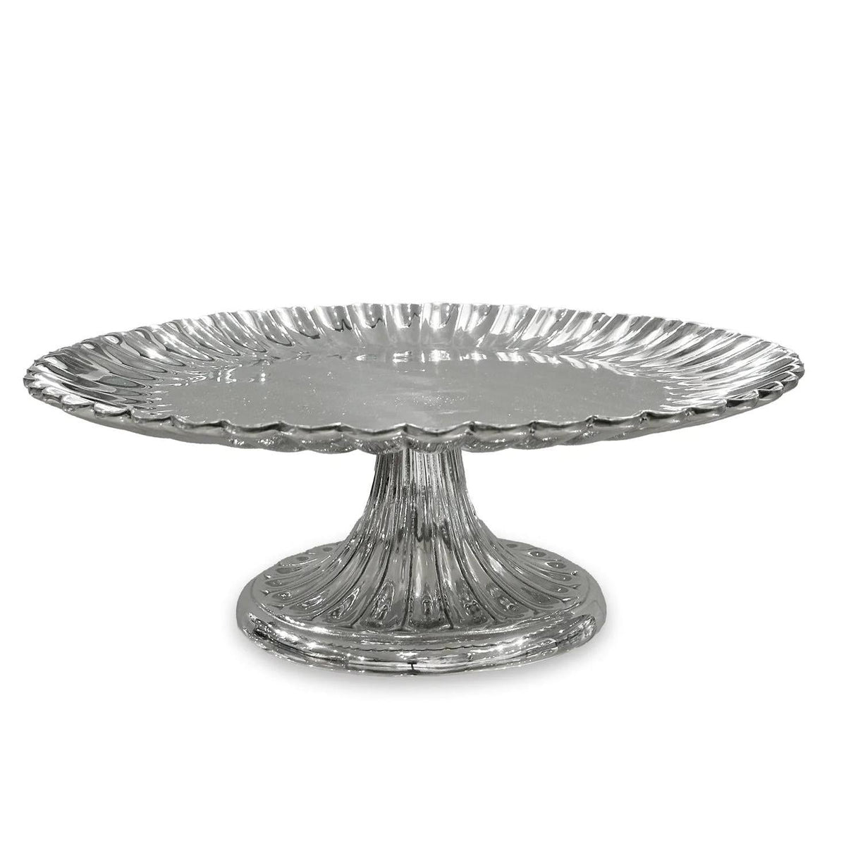 Vintage Silver Vienna Pedestal Cake Plate