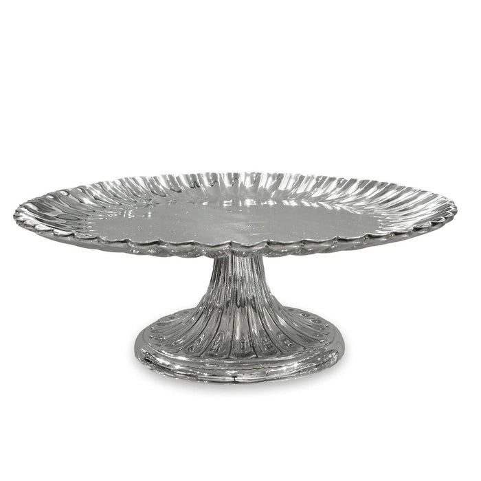 Vintage Silver Vienna Pedestal Cake Plate