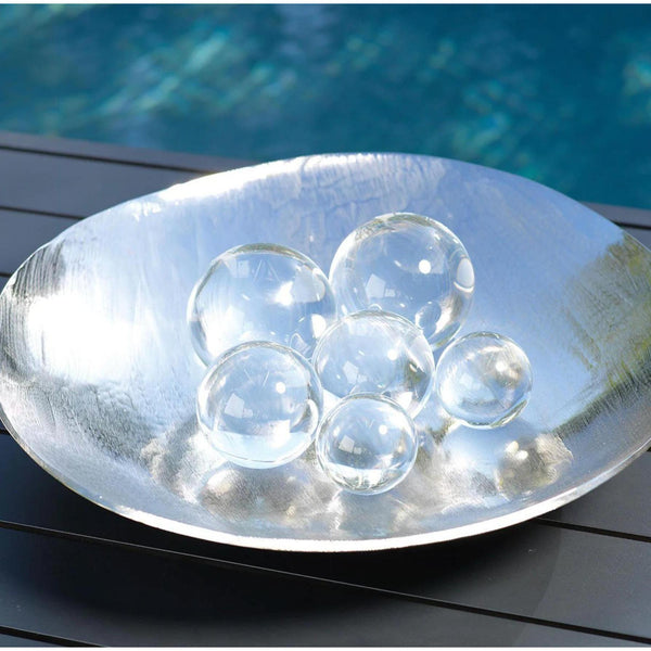 June Decorative Crystal Glass Balls - Detail View | Bone & Brass