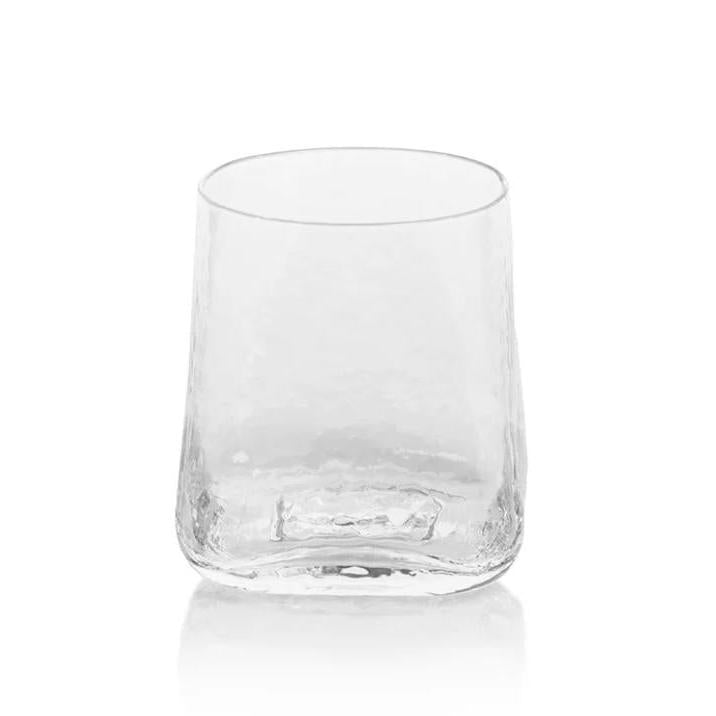 Kaleigh Hammered Rocks Glass, Set of 6 | Bone & Brass