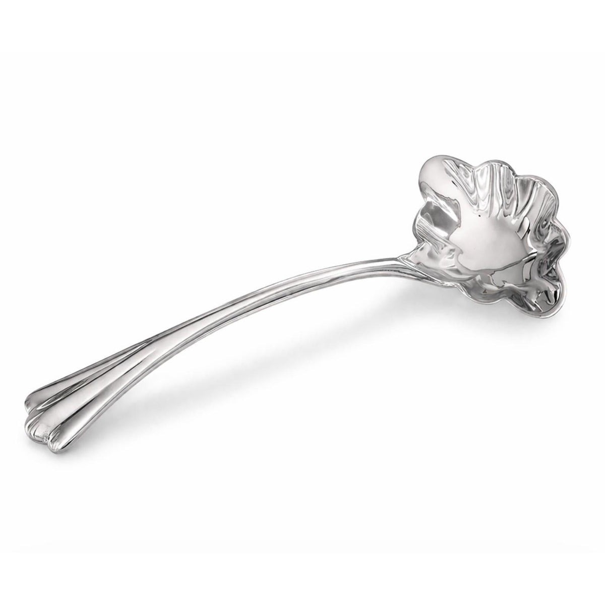 Vintage Silver Serving Ladle | Bone & Brass