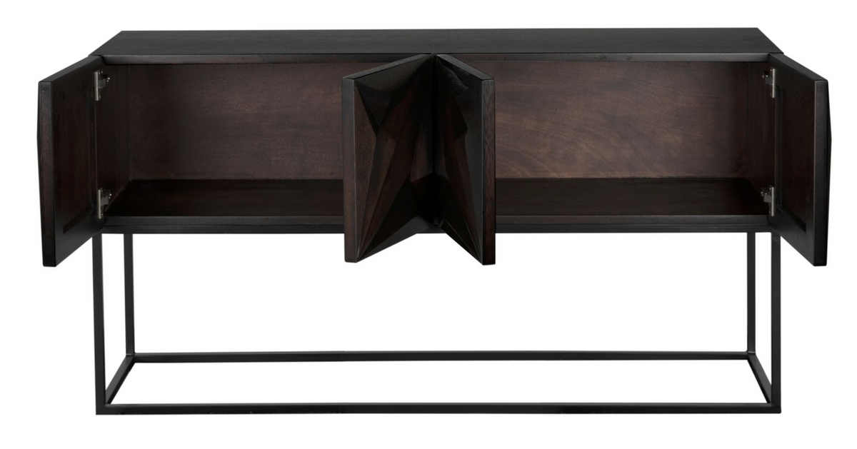 Zoran Ebony Walnut Console Table