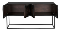 Zoran Ebony Walnut Console Table