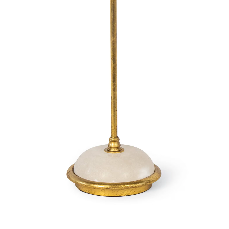 Fisher Stem Buffet Lamp - Lamp Base Detail | Bone & Brass