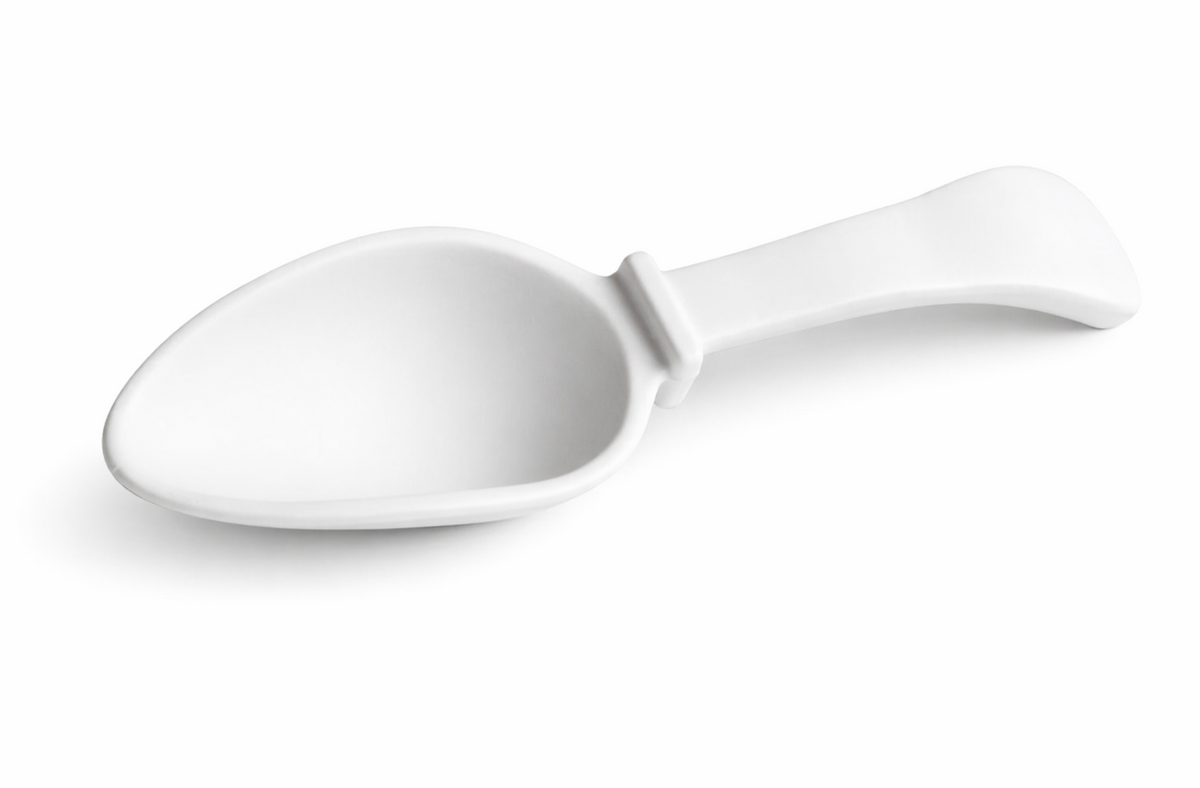 White Nube Ice Scoop | Bone & Brass