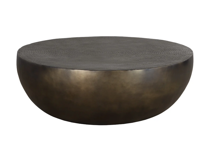 Cale Bronze Aluminum Indoor & Outdoor Coffee Table