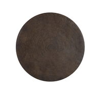 Cale Bronze Aluminum Indoor & Outdoor Coffee Table - Table Detail | Bone & Brass