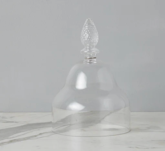 Glass Teardrop Cloche