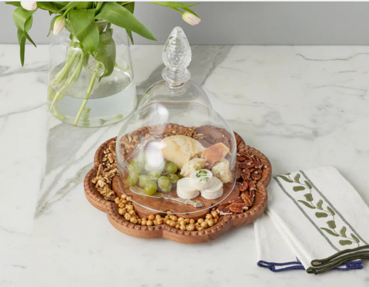 Glass Teardrop Cloche