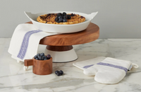 Mod White Cake & Charcuterie Stand, Medium