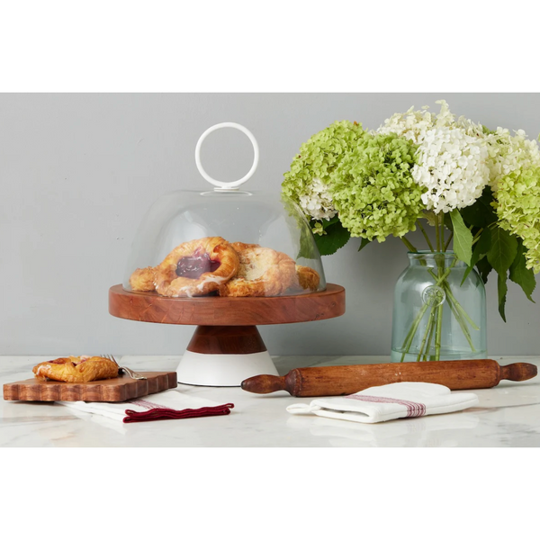 Mod White Cake & Charcuterie Stand, Medium