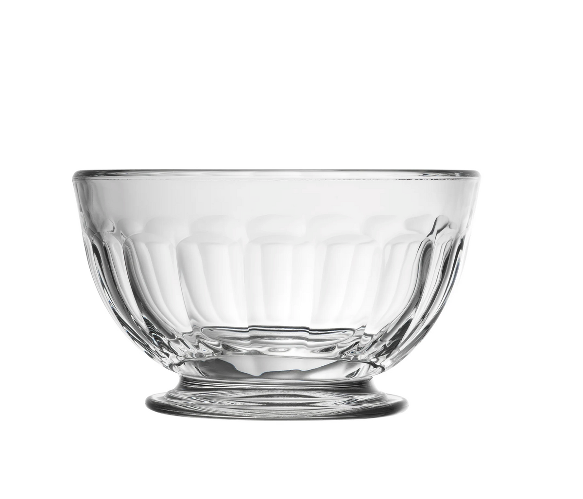 Perigord Clear Glass Dinner Bowl Set of 6