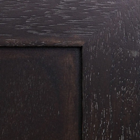 Quadrant 3 Door Sideboard Ebony Walnut