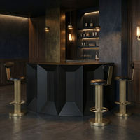 Petra Matte Black Industrial Bar
