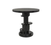 Hugo Side Table Hand Rubbed Black