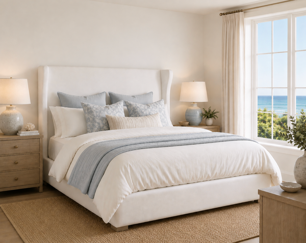 Bobbi Pearl Upholstered Bed