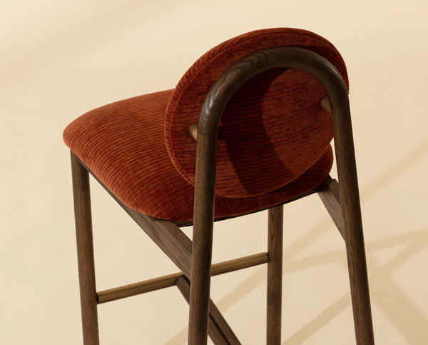 Orabell Spice Upholstered Barstool
