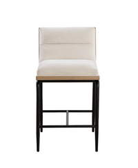 Abilene Polo Club Muslin Counter Stool