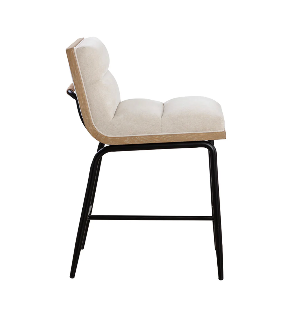 Abilene Polo Club Muslin Counter Stool