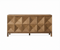 Sector 3 Door Sideboard Dark Walnut