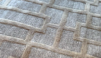 Arise Gray & Beige Hand Tufted Wool Rug