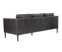 Richmond Brentwood Charcoal Leather Sofa