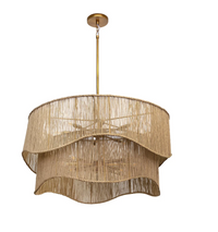 Rhine Natural Jute Chandelier