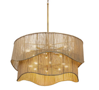 Rhine Natural Jute Chandelier