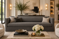Leander Danny Dusty Brown Sofa