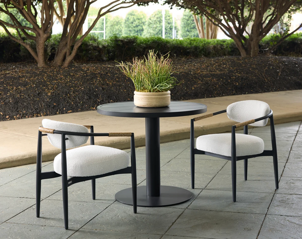 Marita Dining Black - Louis Cream Armchair