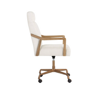 Collin Office Natural - Heather Ivory Tweed Chair
