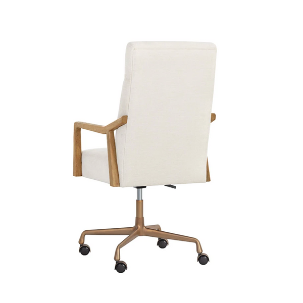Collin Office Natural - Heather Ivory Tweed Chair