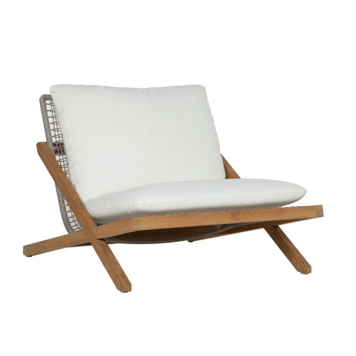 Bari Natural - Stinson White Lounge Chair