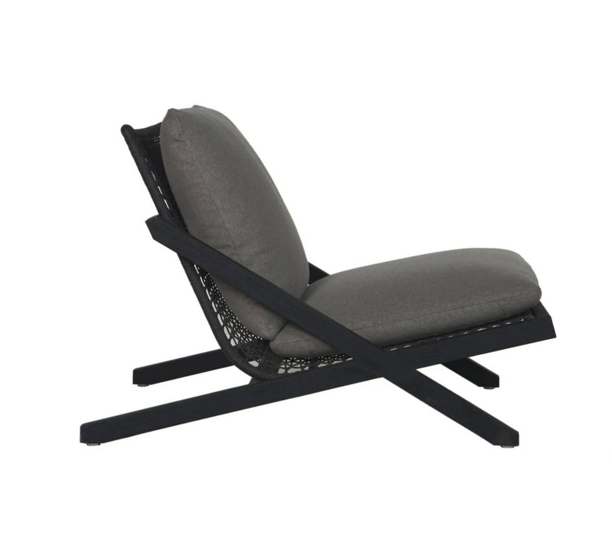Bari Charcoal - Gracebay Grey Lounge Chair
