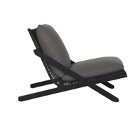 Bari Charcoal - Gracebay Grey Lounge Chair