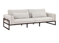Belinda Rhapsody Greige Sofa