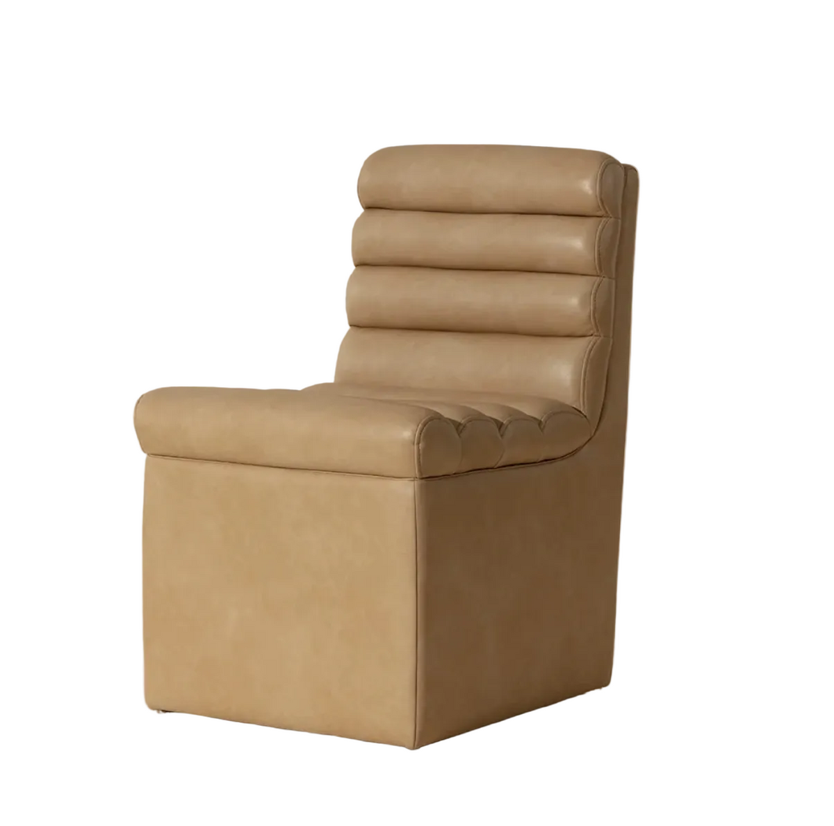 Norm Copley Latte Dining Chair with Casters