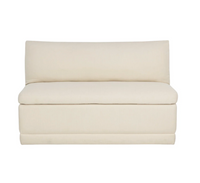Donatella Zenith Alabaster Dining Banquette