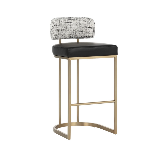 Larissa Barstool Bravo Black / Halton Birch