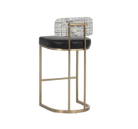 Larissa Barstool Bravo Black / Halton Birch