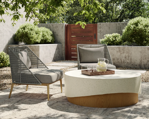 Andria Palazzo Taupe Lounge Chair