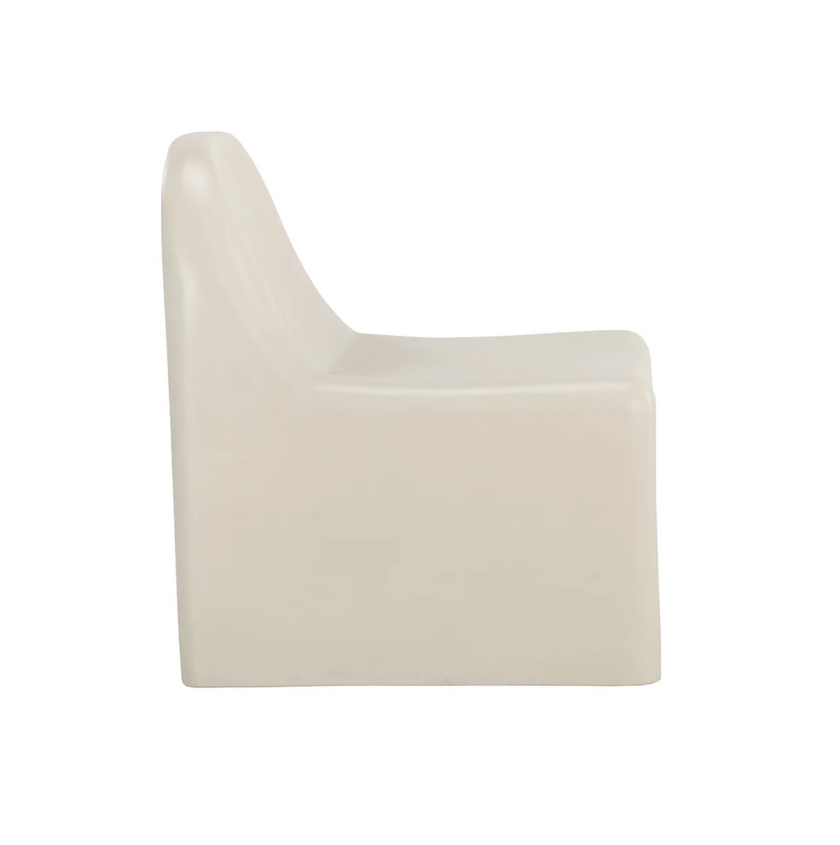 Kessel Cream Concrete Lounge Chair
