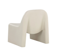 Kessel Cream Concrete Lounge Chair