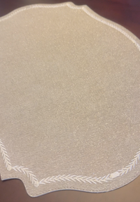 Regent Luminous Embroidered Placemats, Set 4