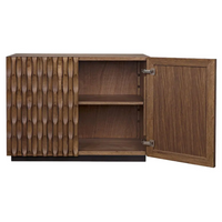 Alameda Carved Dark Walnut Sideboard