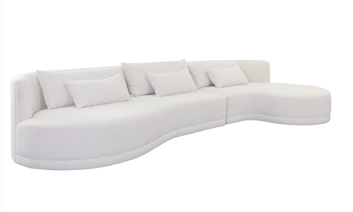 London Copenhagen White Boucle RAF Sectional