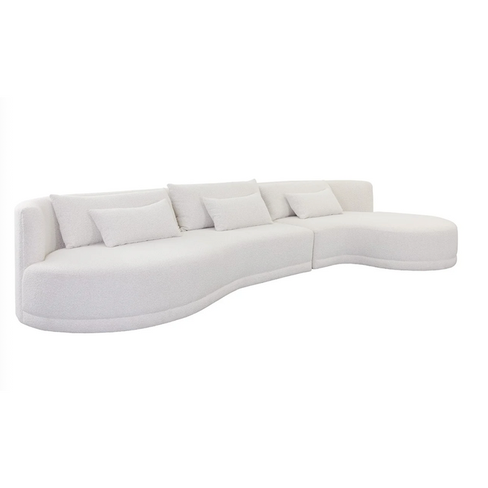 London Copenhagen White Boucle RAF Sectional