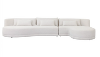 London Copenhagen White Boucle RAF Sectional