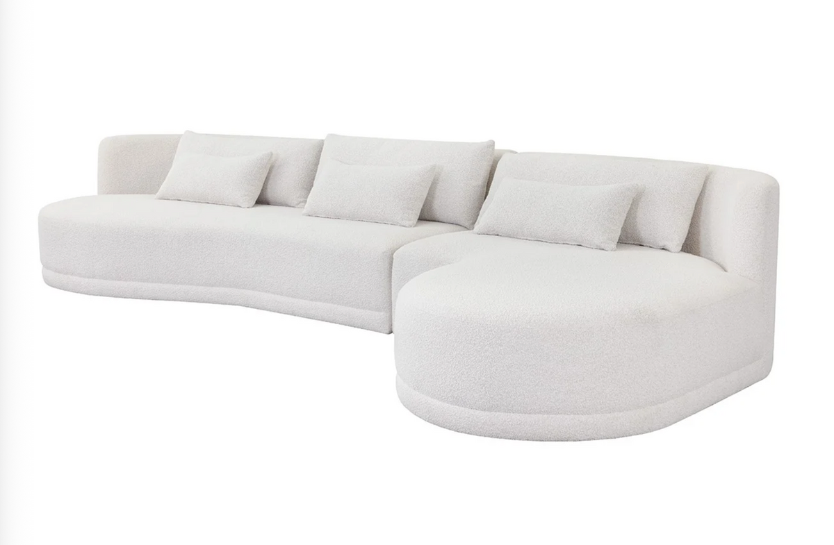London Copenhagen White Boucle RAF Sectional