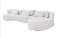 London Copenhagen White Boucle RAF Sectional